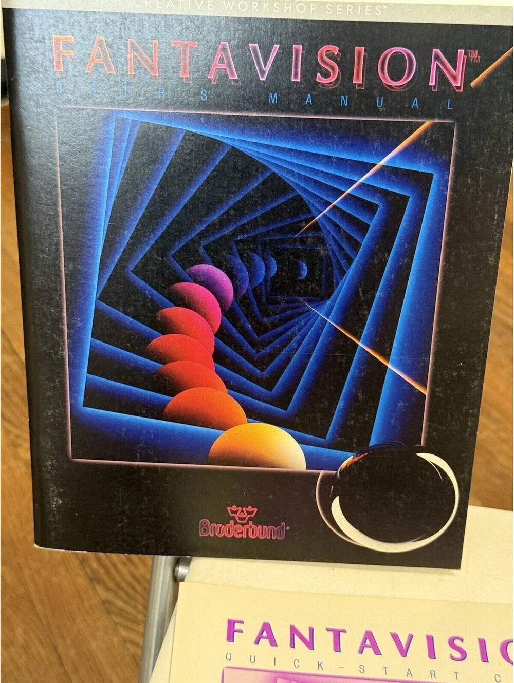 Fantavision Game With Manual And Quick-Start Card Broderund Apple